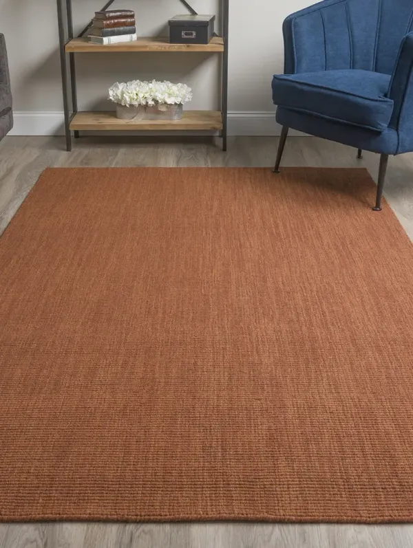 Monaco Sisal MC100 Paprika 3'6" x 5'6" Rug