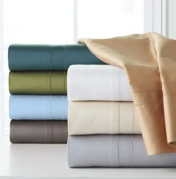 Pointehaven 620 Thread count Long staple cotton deep pocket oversized 4 pc sheet set