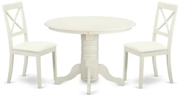 Dining Room Set Linen White