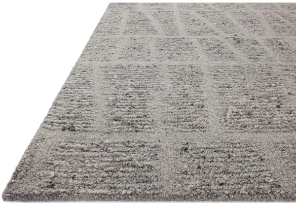Jones Slate 2'6" x 7'6" Runner Rug by Magnolia Home by Joanna Gaines x Loloi