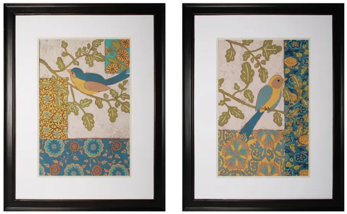 Avian Ornament I and II