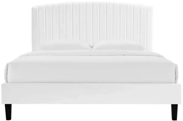 Modway - Alessi Performance Velvet Twin Platform Bed