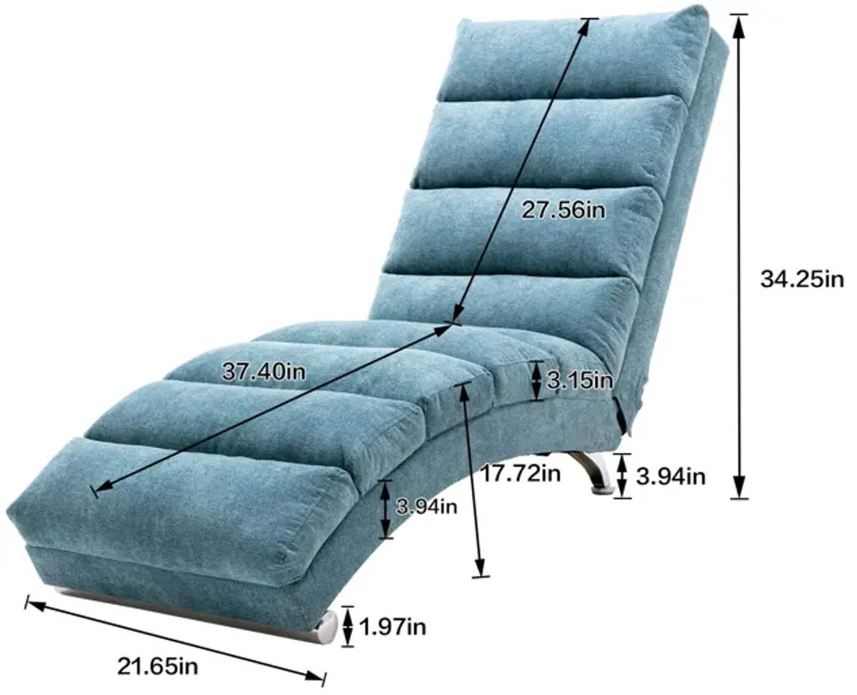 Merax  Linen Massage Chaise Lounge