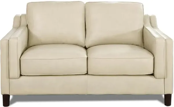 Bella Top Grain Leather Loveseat