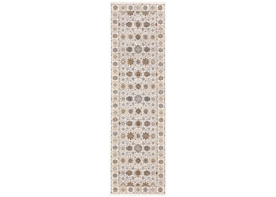 Maharaja 2'3" x 7'6" Ivory Rug