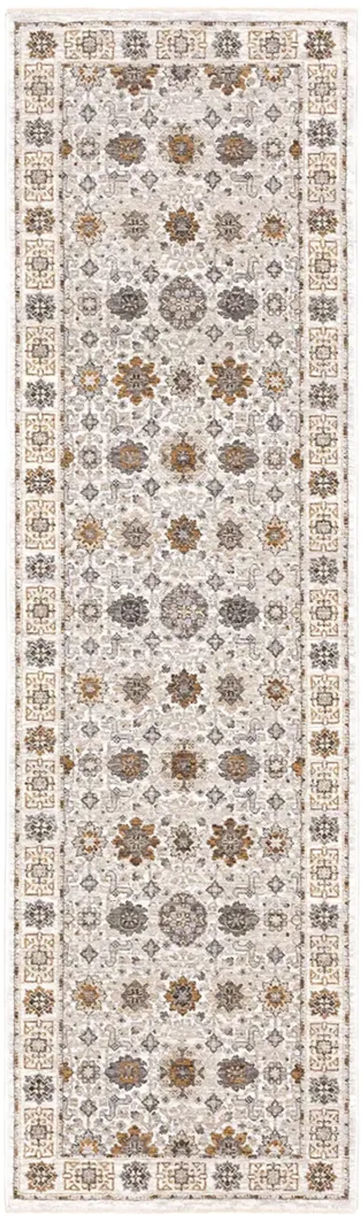 Maharaja 2'3" x 7'6" Ivory Rug