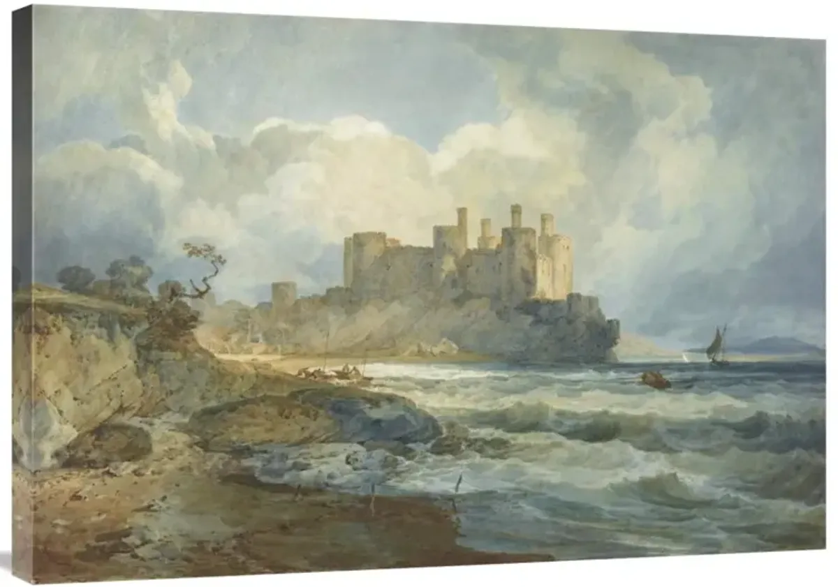 Conway Castle, North Wales-Canvas Art-36x25.2