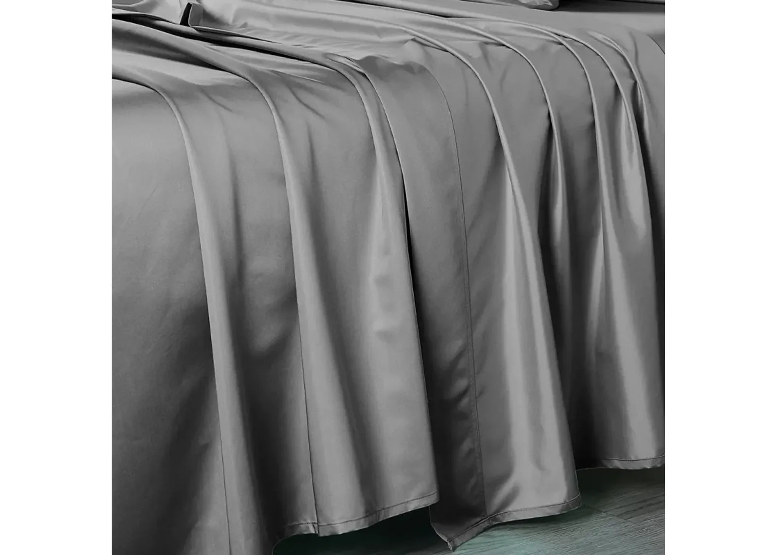 Egyptian Linens - Oversized Flat Sheet 120 X 112 Inches - Luxurious 608 Cotton