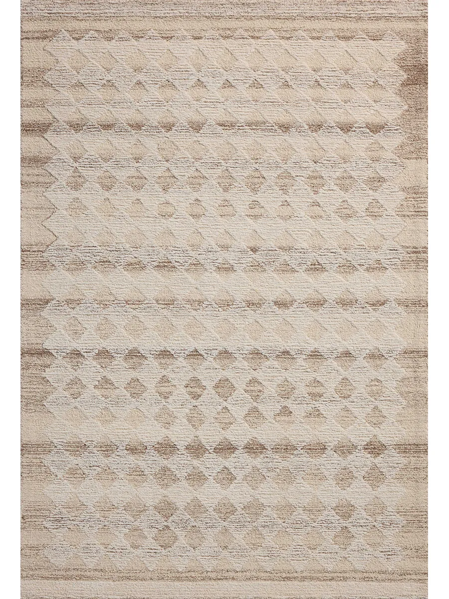 Rae Natural/Ivory 5'0" x 7'6" Area Rug by Magnolia Home by Joanna Gaines x Loloi