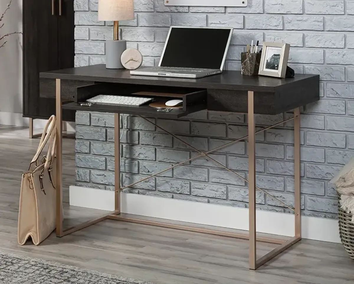 Walter Heights Wood & Metal Writing Desk