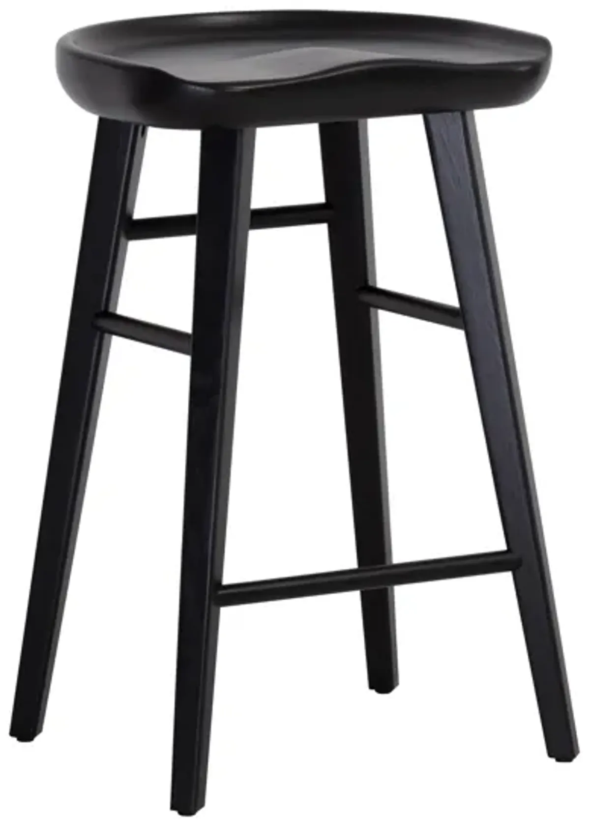 Dominic Black Counter Stool
