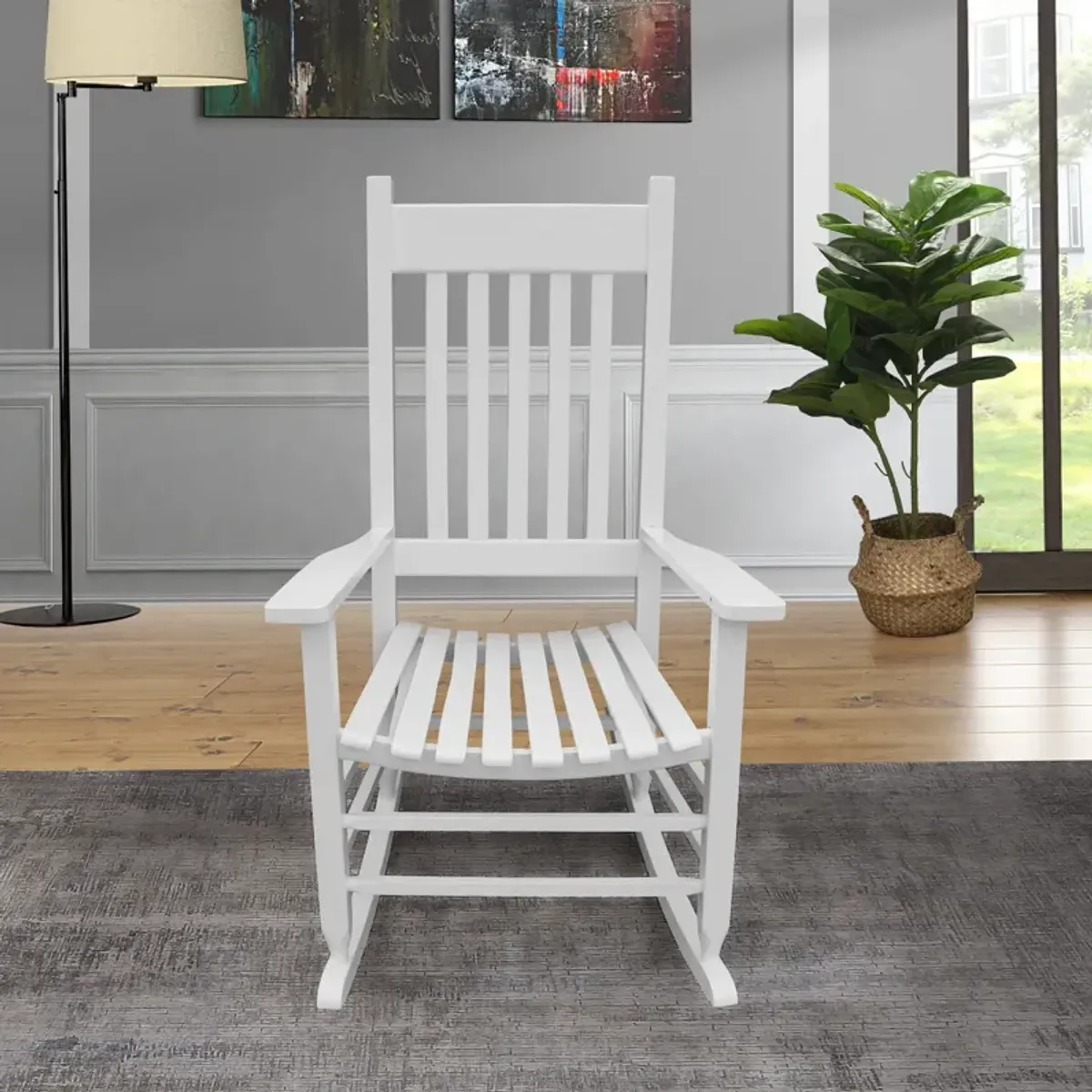 Wooden Porch Rocker Chair