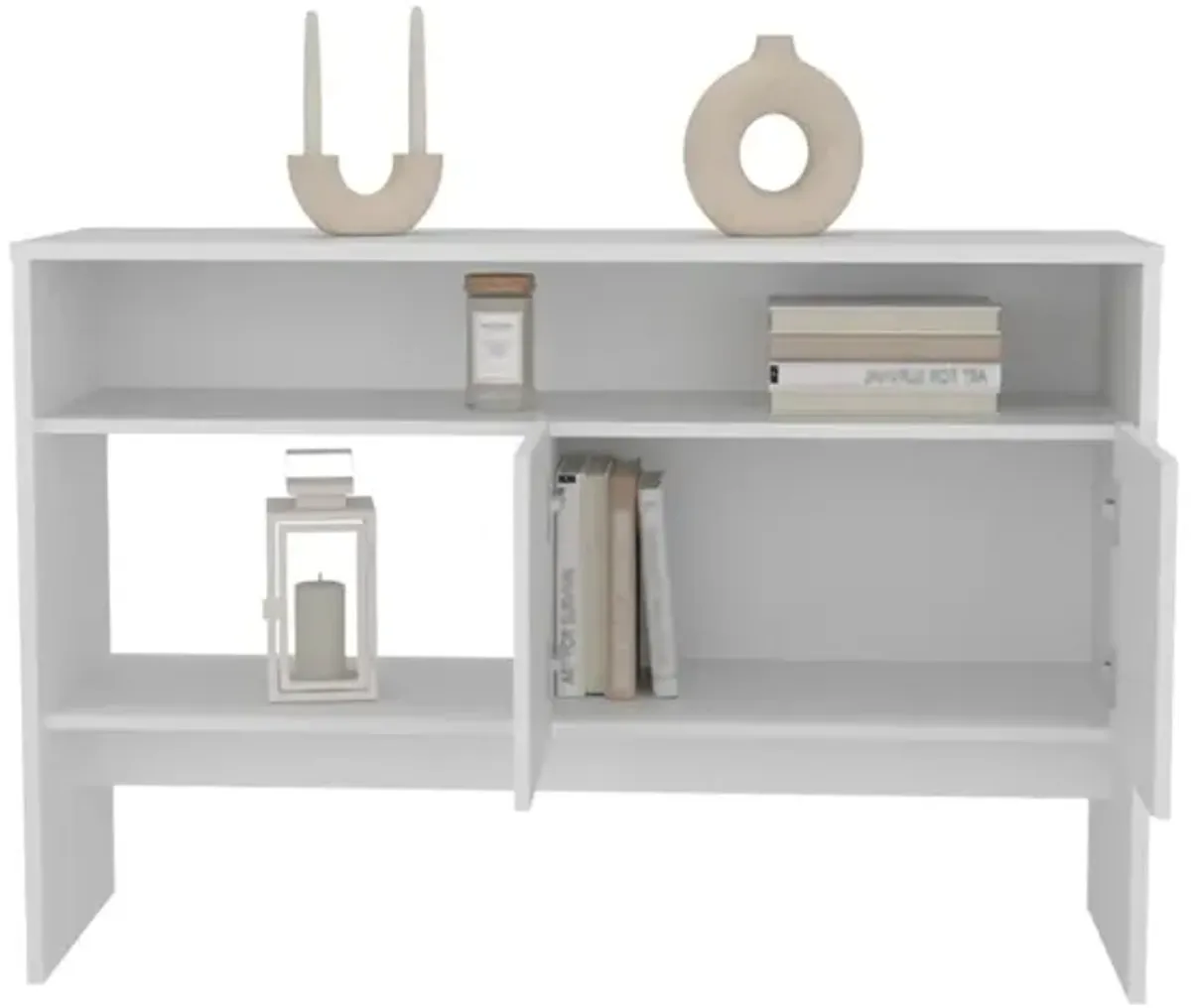 Console Table Midway, Living Room, White