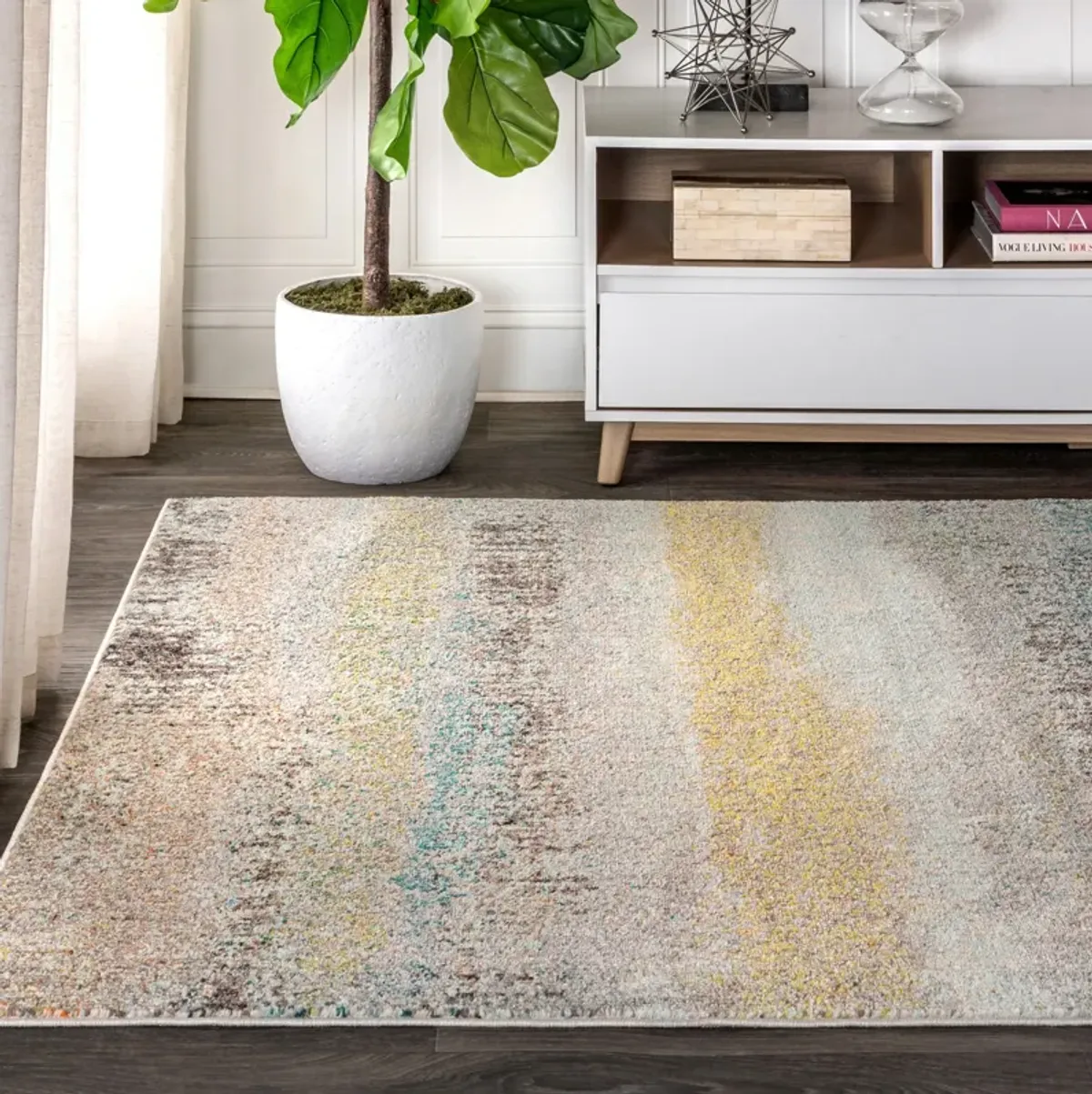 Style Contemporary Pop Modern Abstract Vintage Area Rug