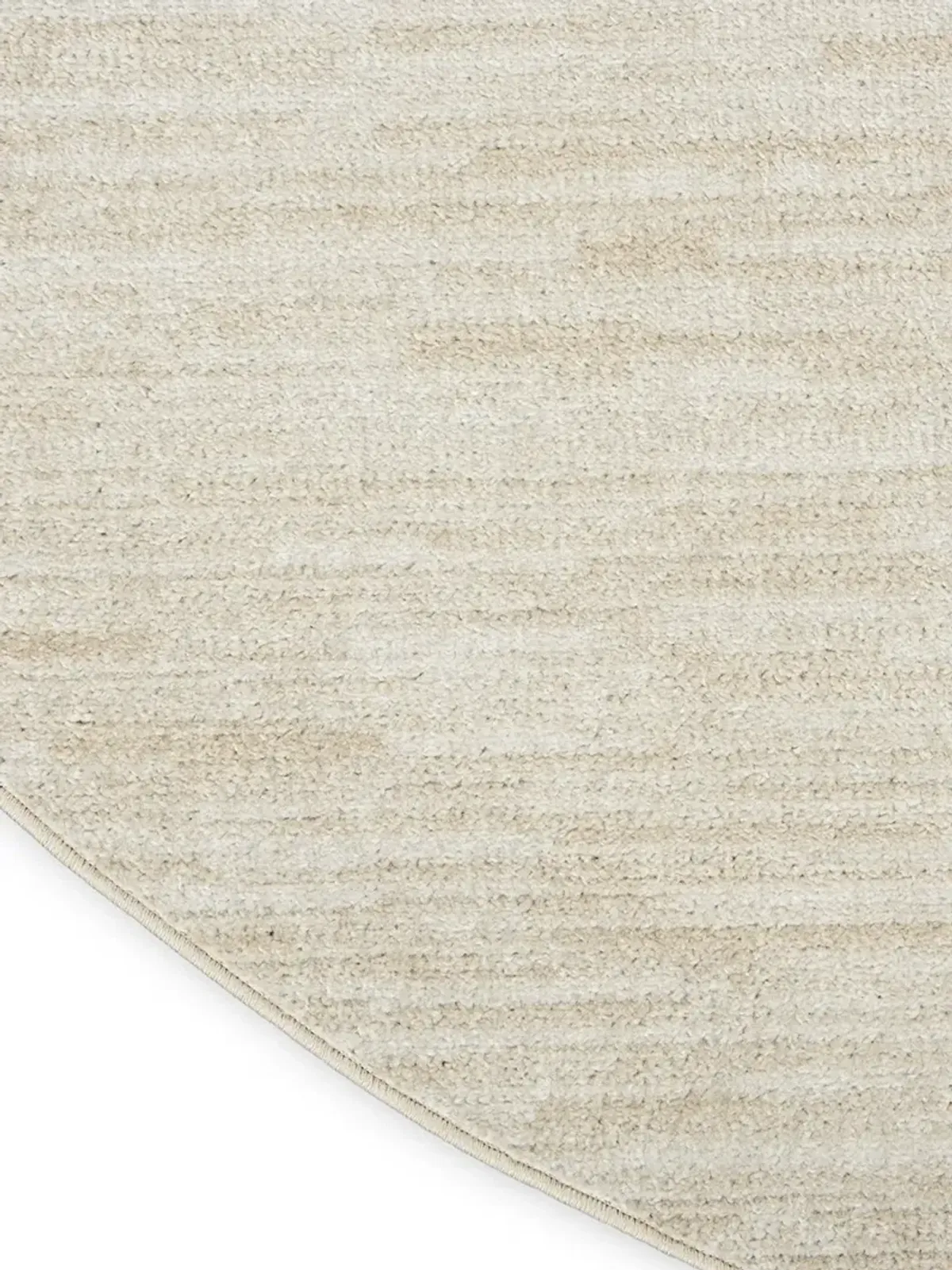 Nourison Essentials NRE01 Ivory/Beige 8' x Round Rug