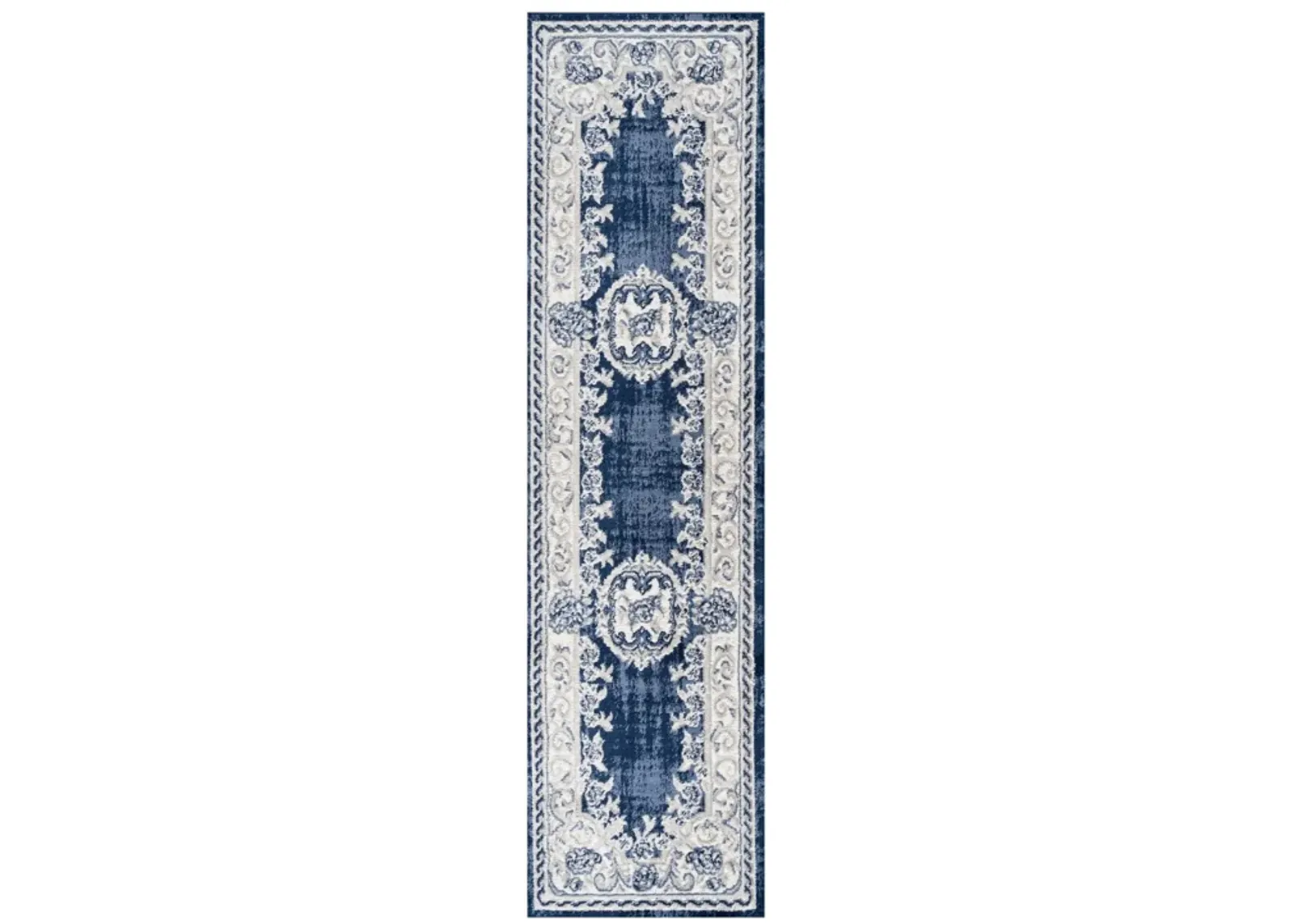 Rosalia Cottage Medallion Area Rug