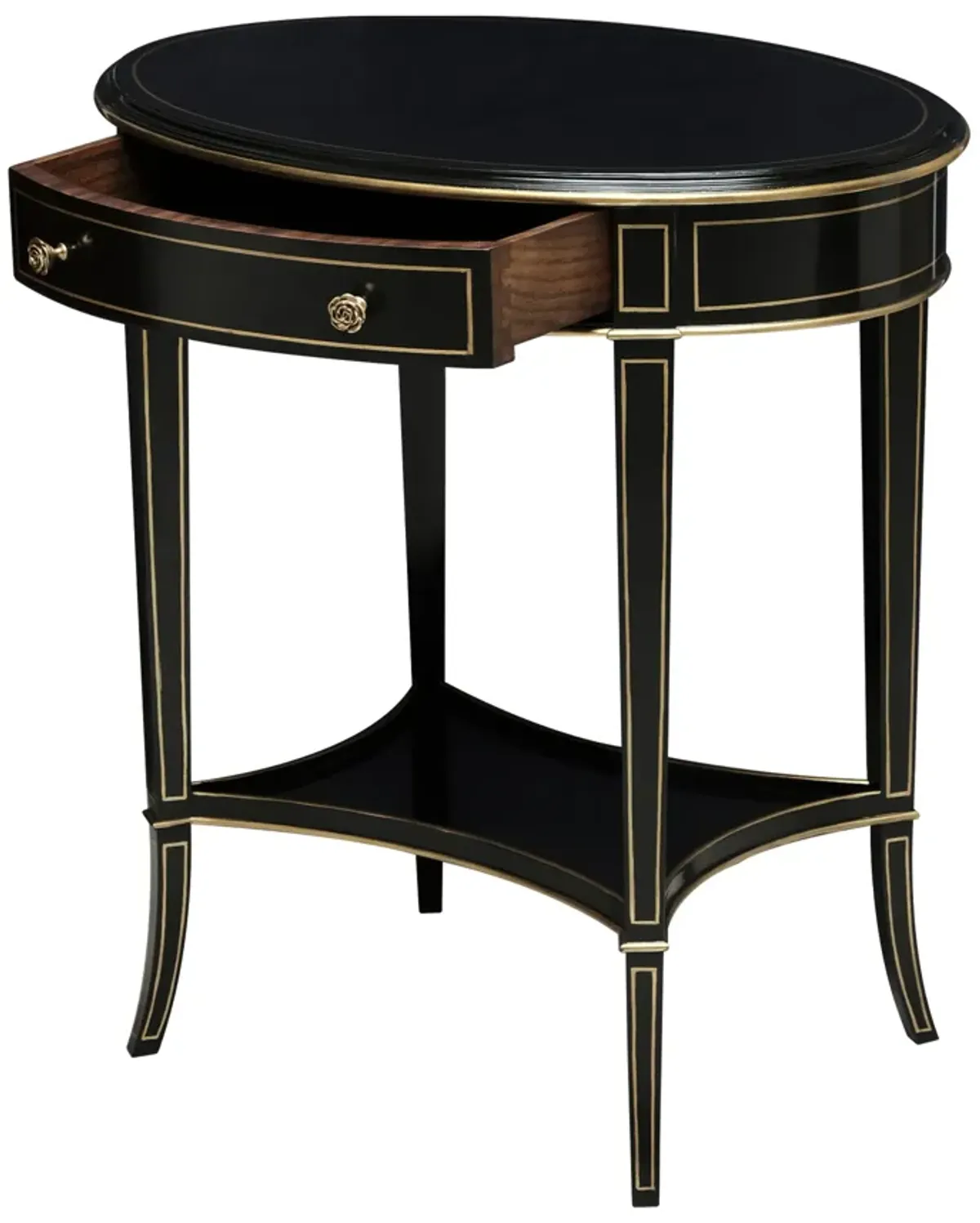 Equinox Oval Side Table