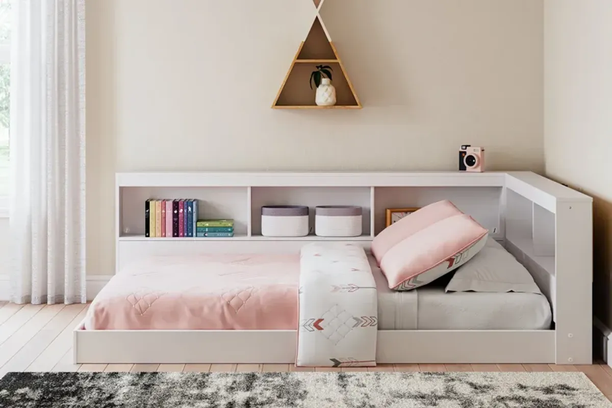 Full Bookcase Storage Bed