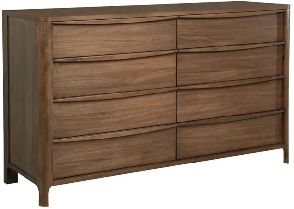 Coaster Co. of America Maderia 8-drawer Dresser Cabinet Walnut