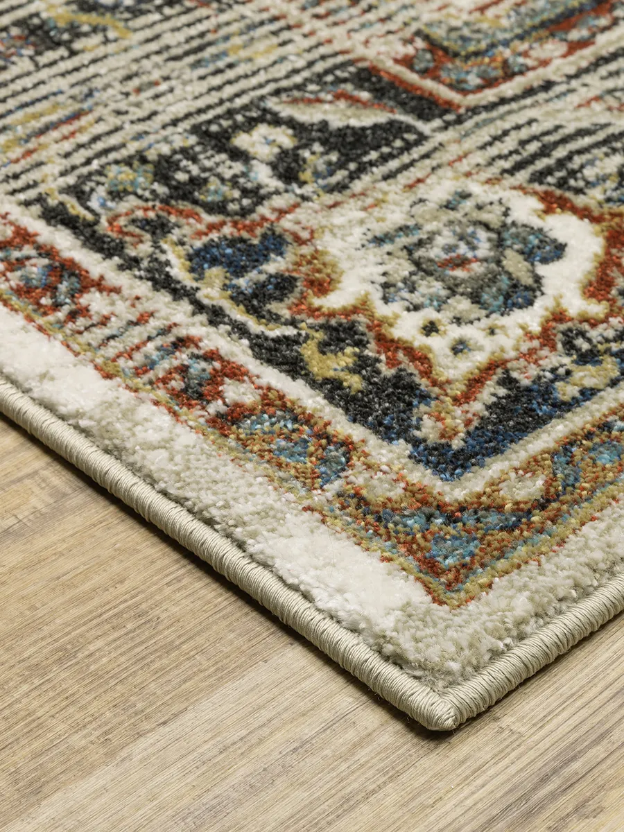 Venice 6'7" x 9'2" Beige Rug