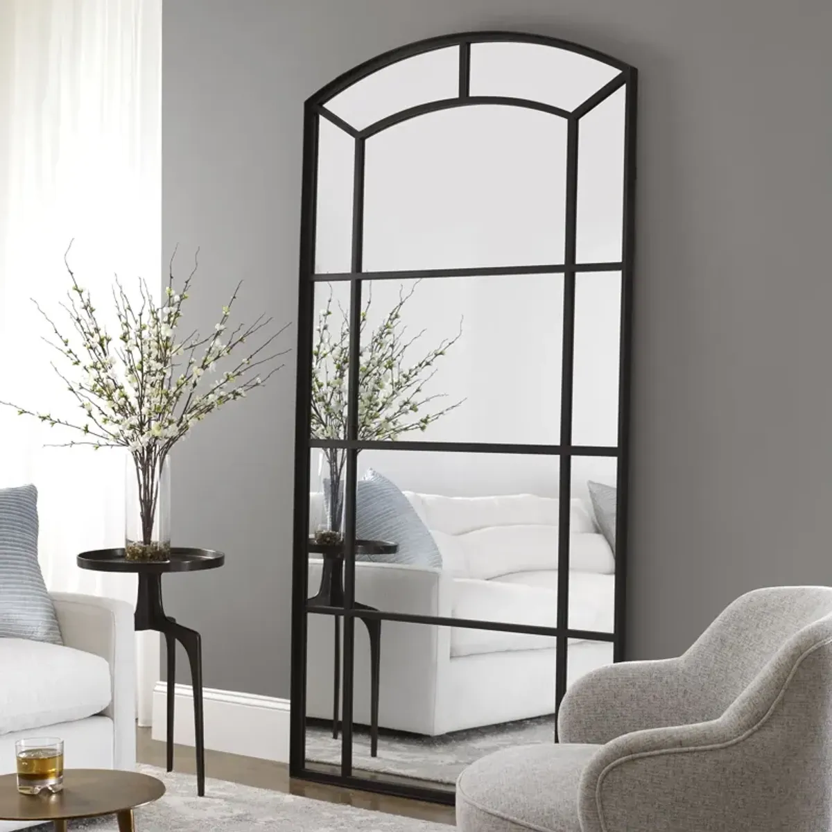 Camber Arch Mirror