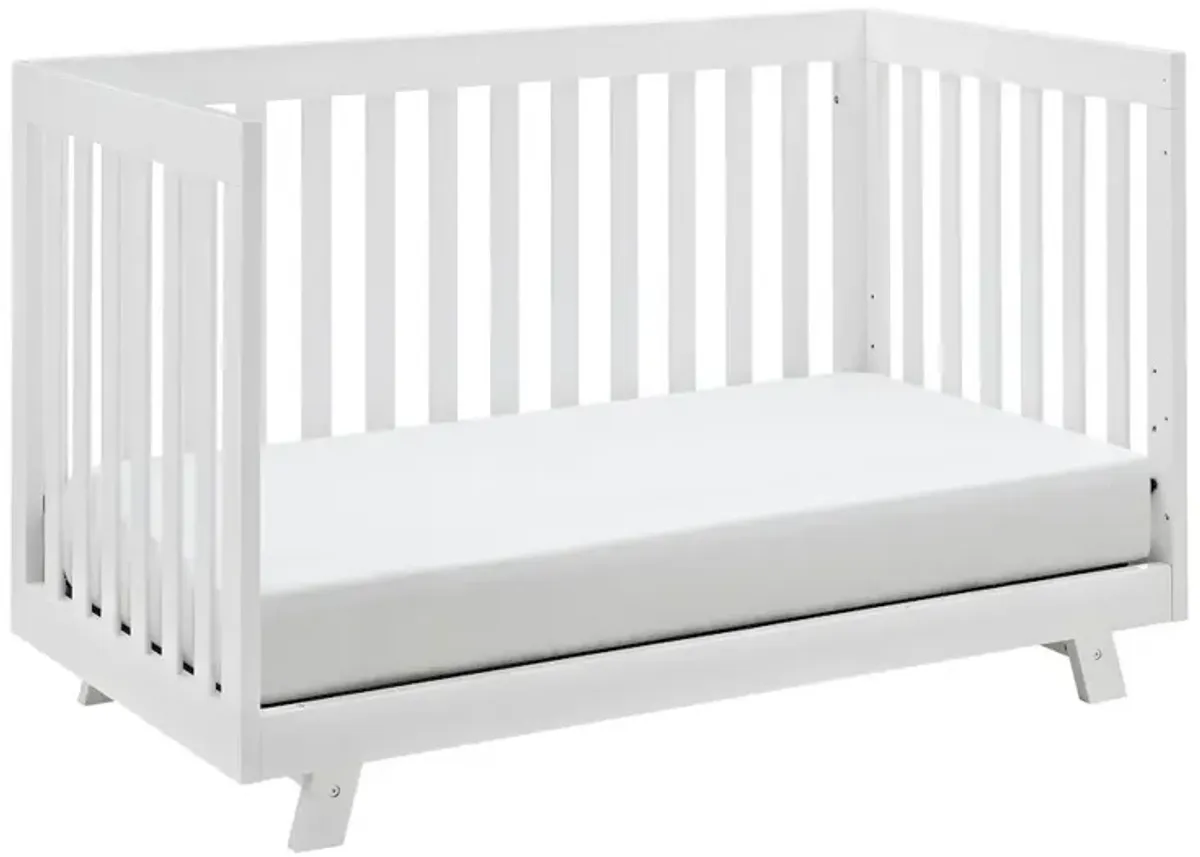 Storkcraft Beckett 3-in-1 Convertible Crib (White)