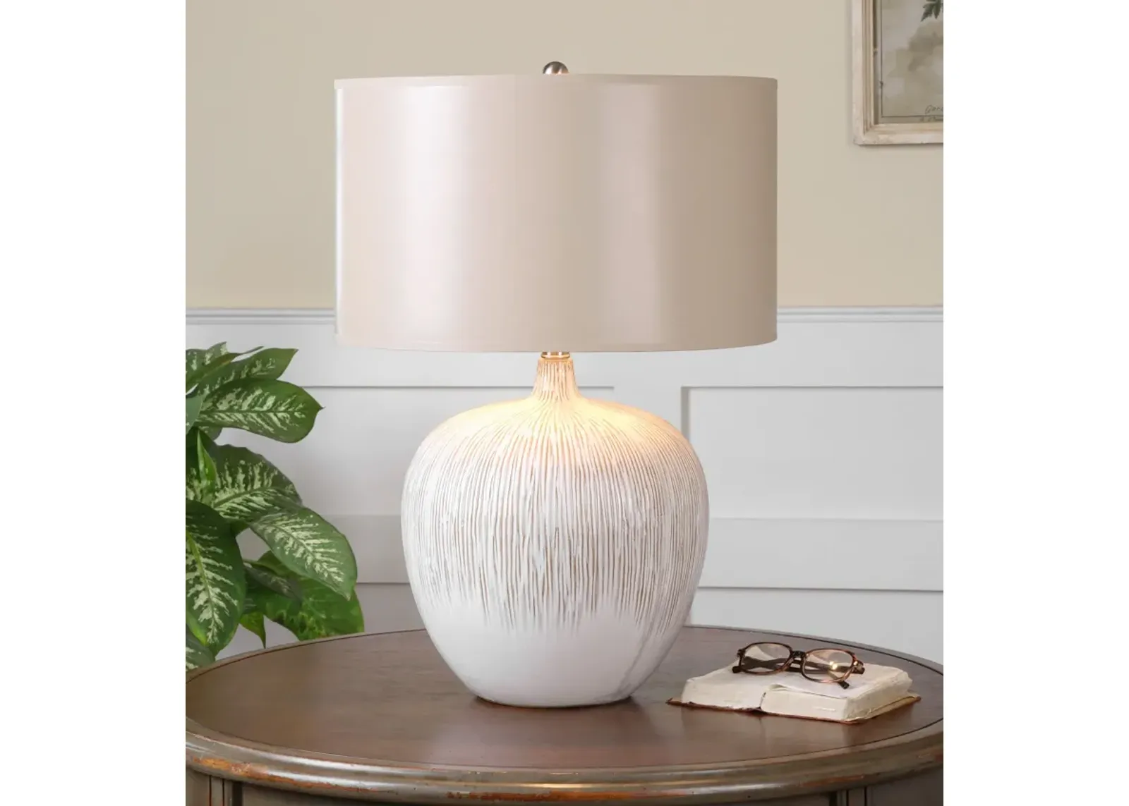 Uttermost Georgios Textured Ceramic Lamp