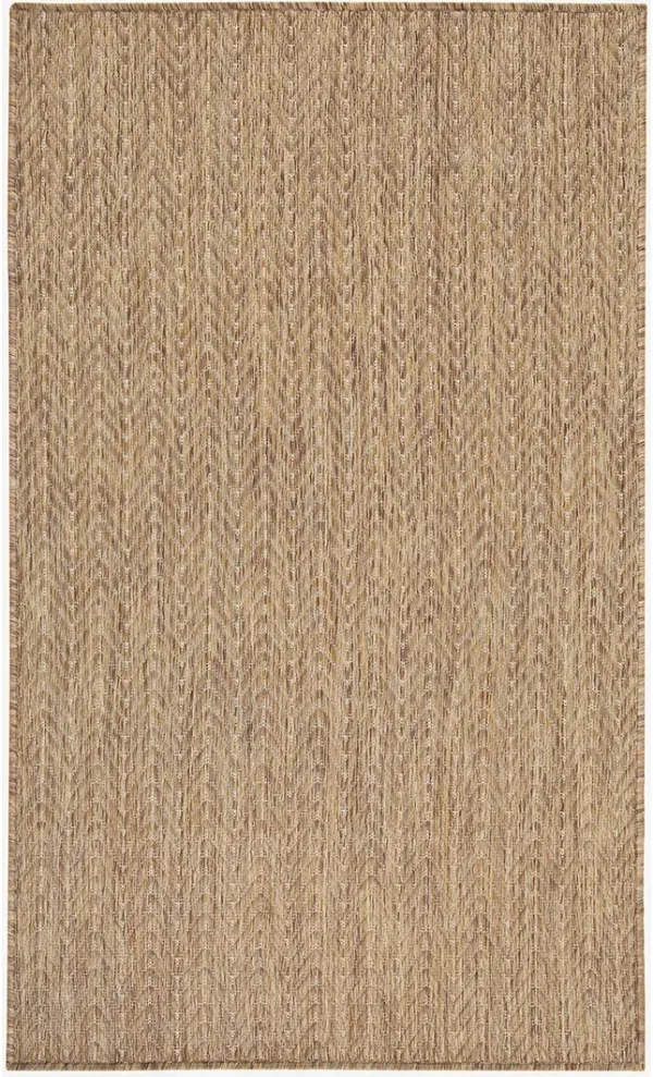 Horizon Indoor/Outdoor HOZ02 Natural 3' x 5' Rug