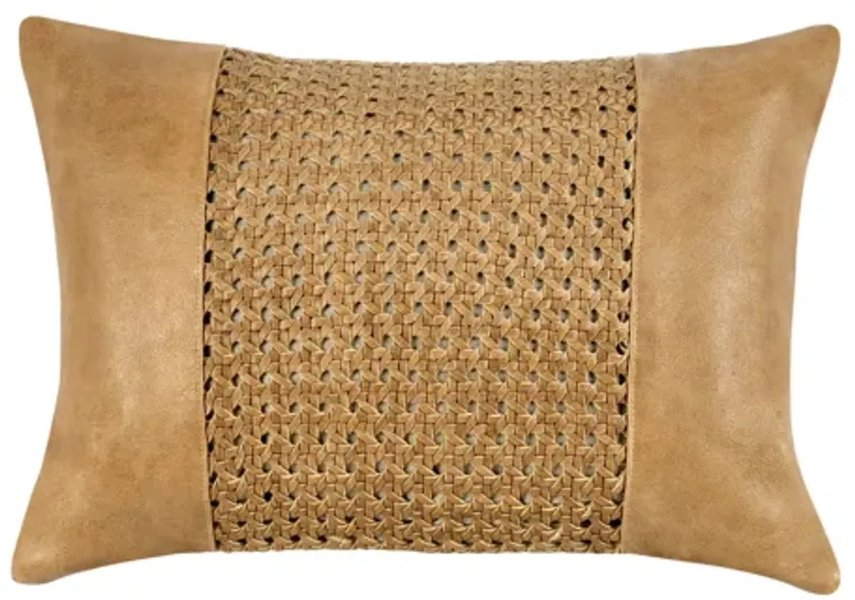 Toscano Leather Pillow