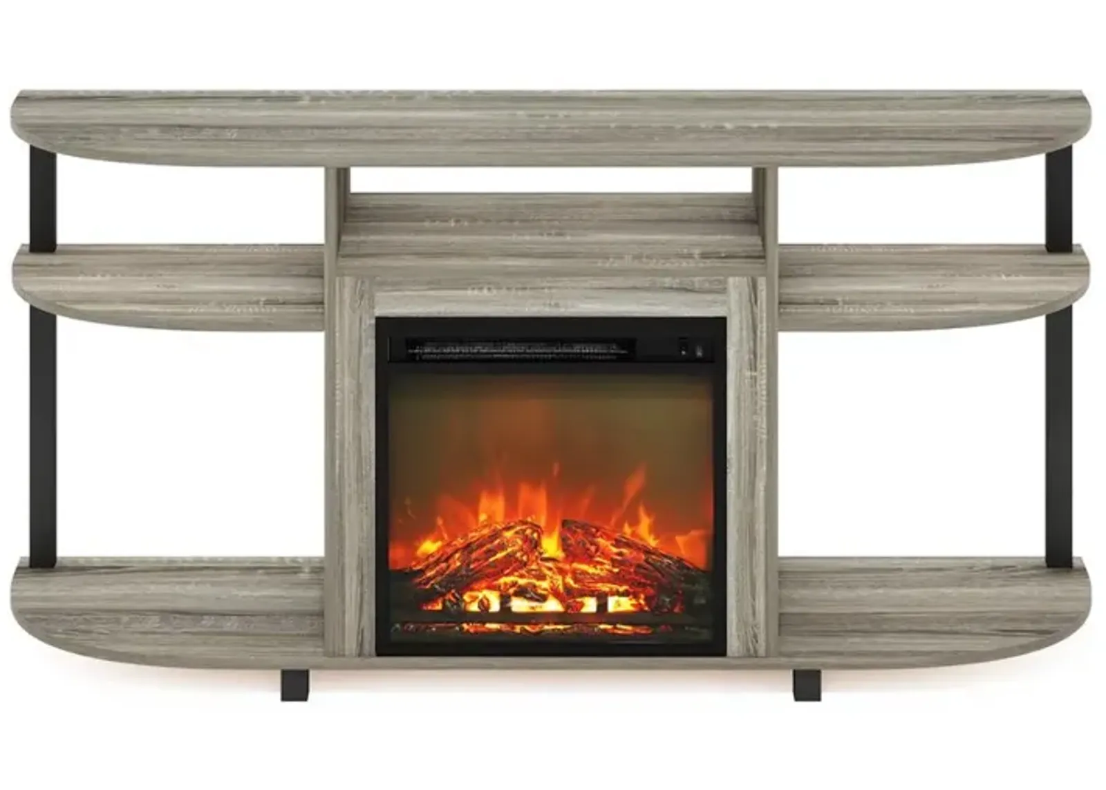 Entertainment Center Stand with Fireplace for TV up to 55 Inch