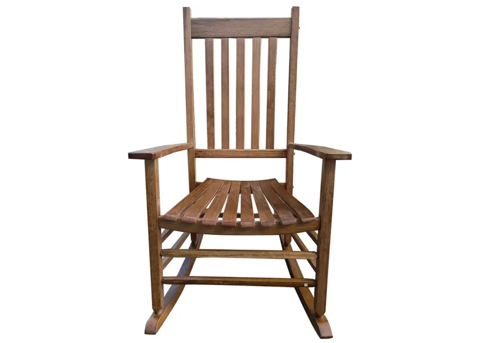 Balcony Porch Adult Rocking Chair Brown