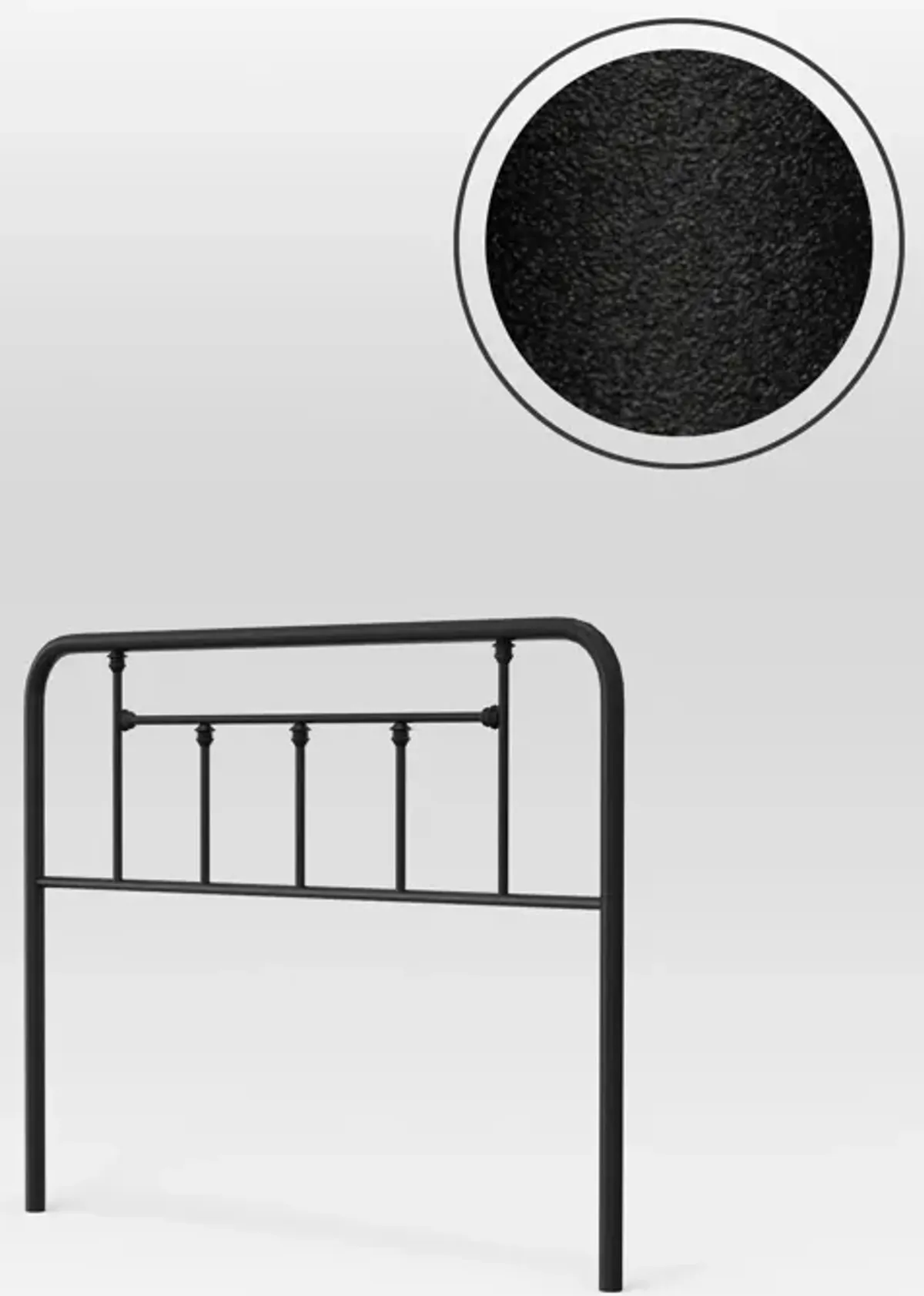 Baldwin Metal Headboard