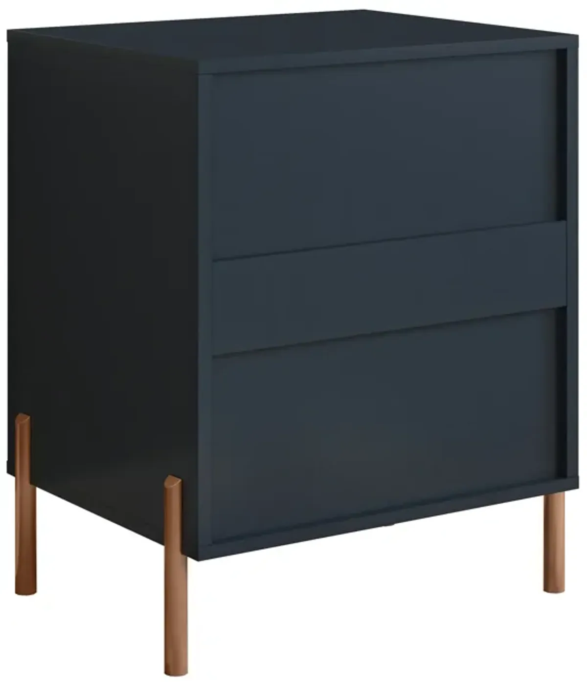 FESTIVO Modern 2-Drawer Nightstand Bedside Table End Table Furniture