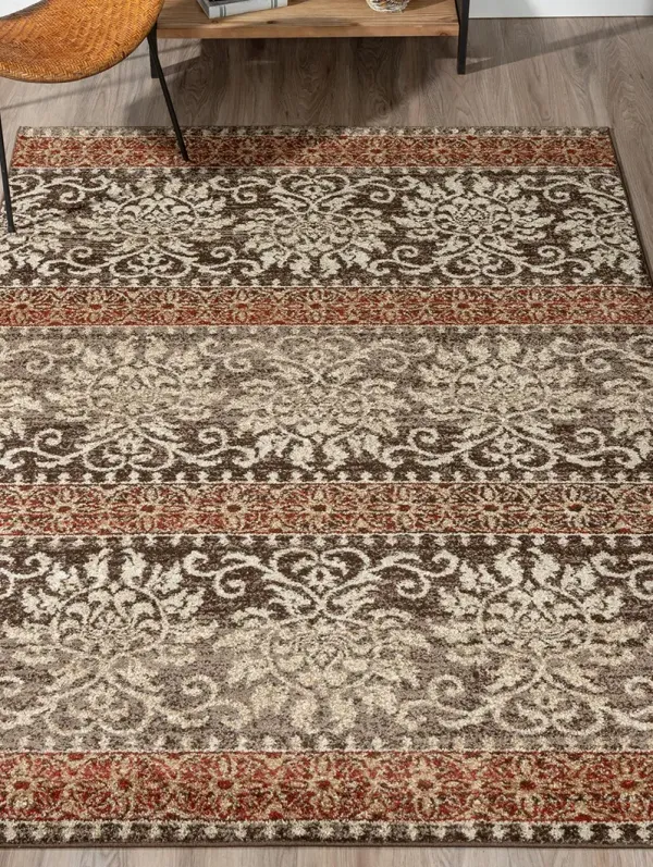 Gala GA6 Chocolate 8'2" x 10' Rug