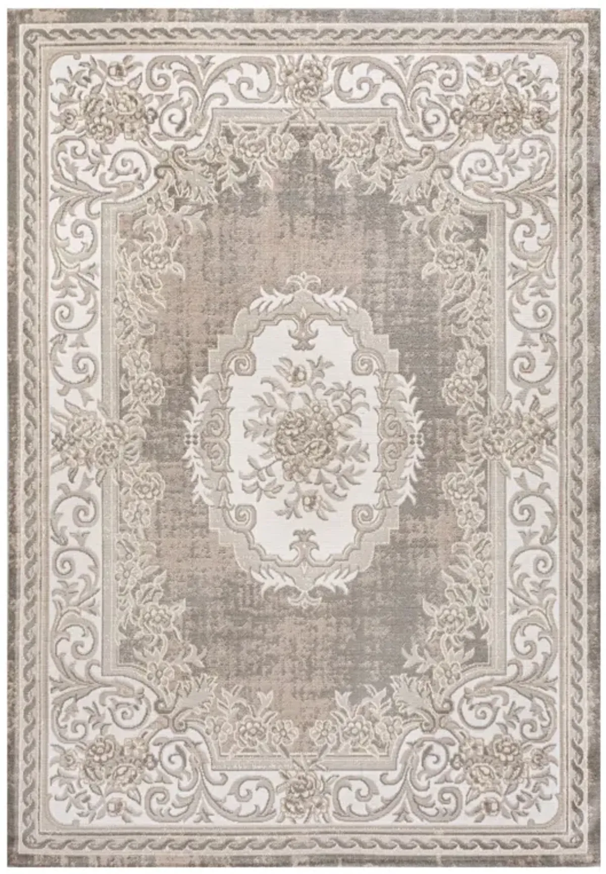 Rosalia Cottage Medallion Area Rug