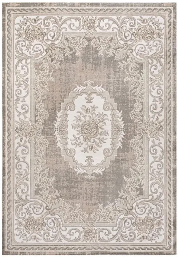 Rosalia Cottage Medallion Area Rug