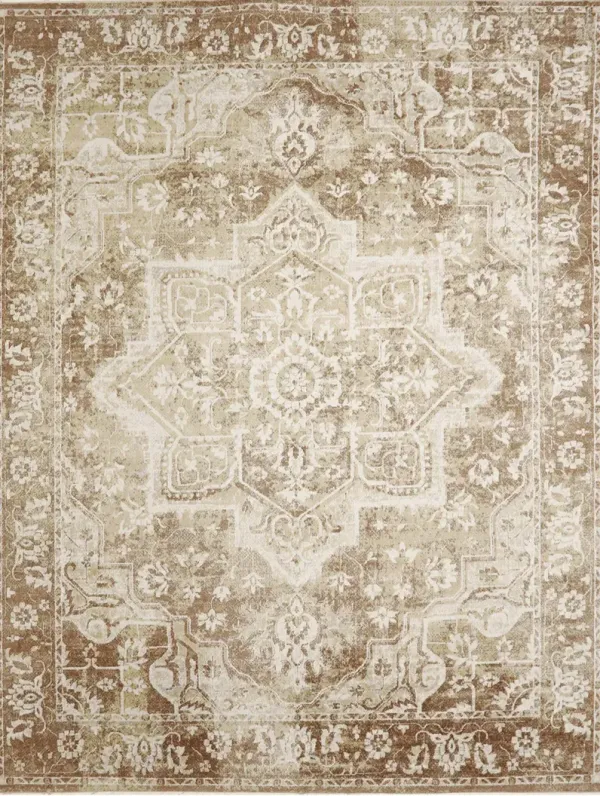 Astra Machine Washable ASW12 Rust 9' x 12' Rug