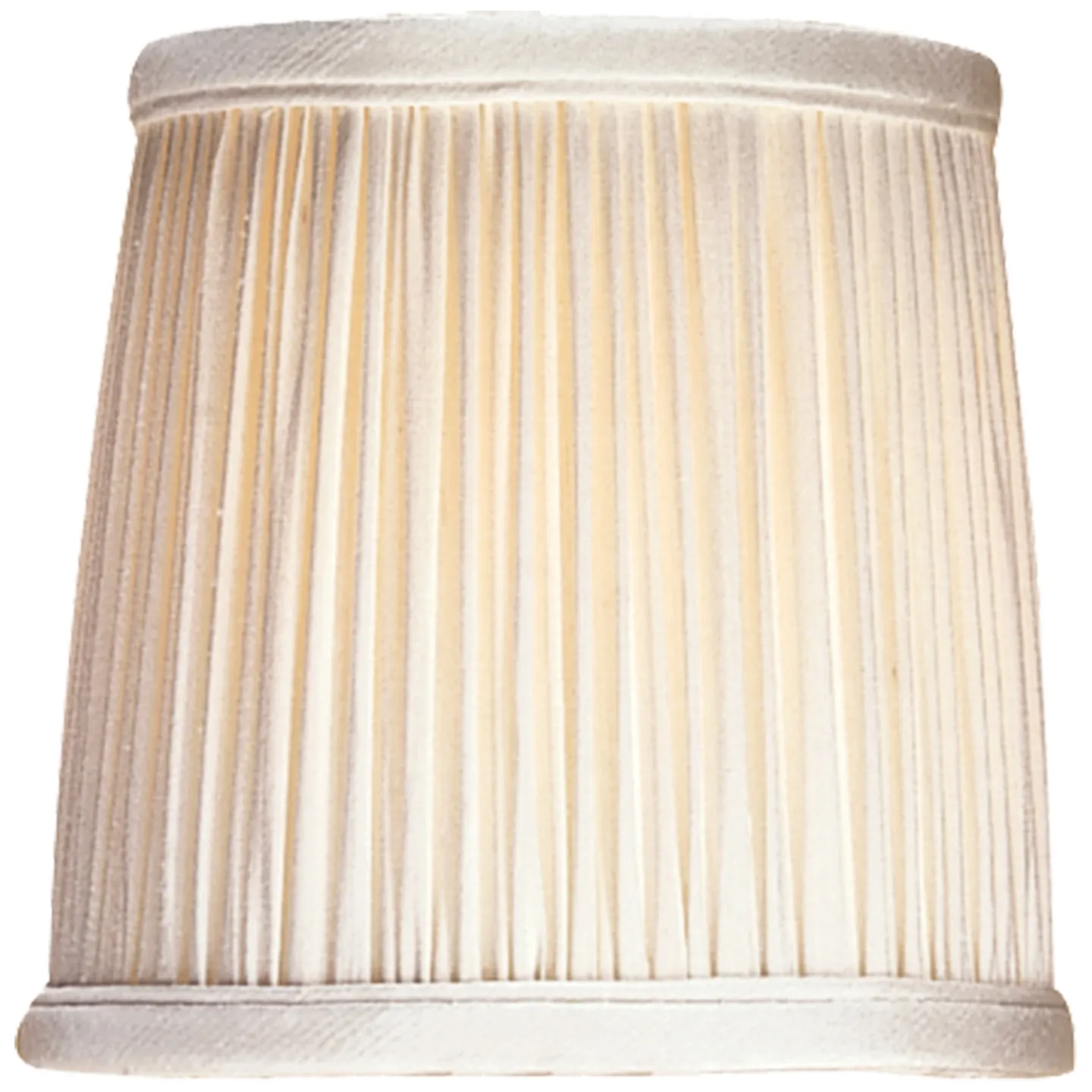 Silk Pleat Candle Clip Shade 4"