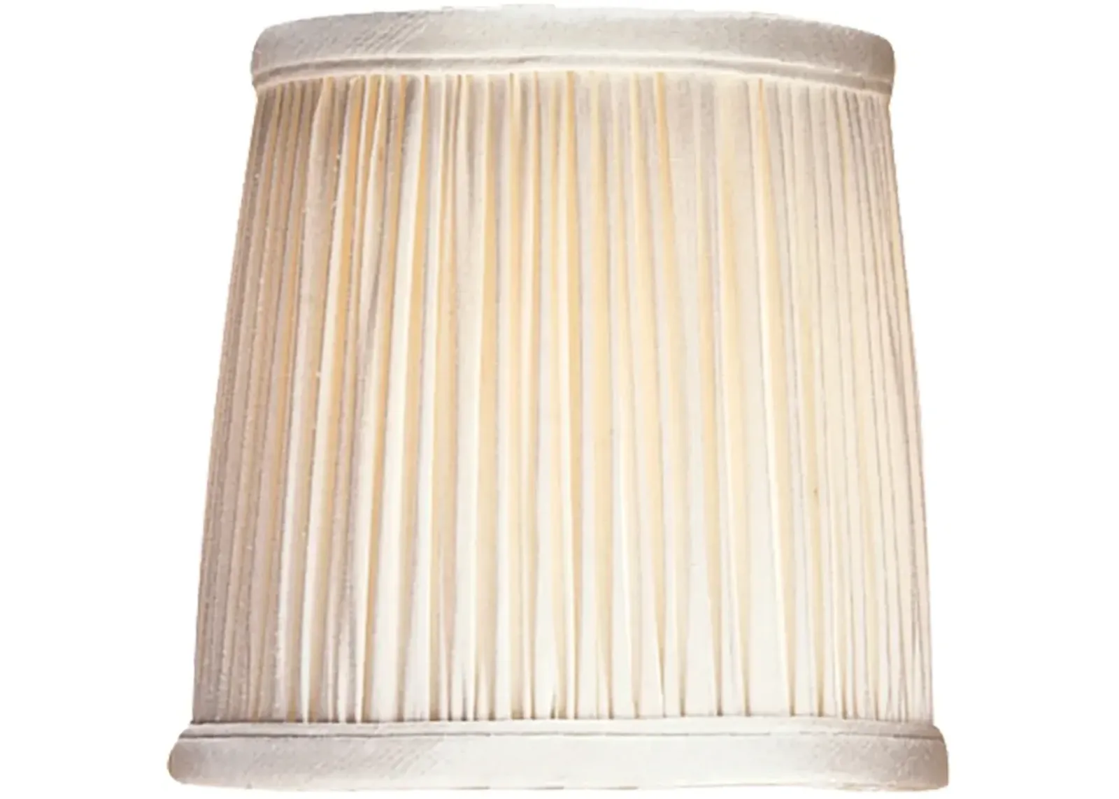 Silk Pleat Candle Clip Shade 4"