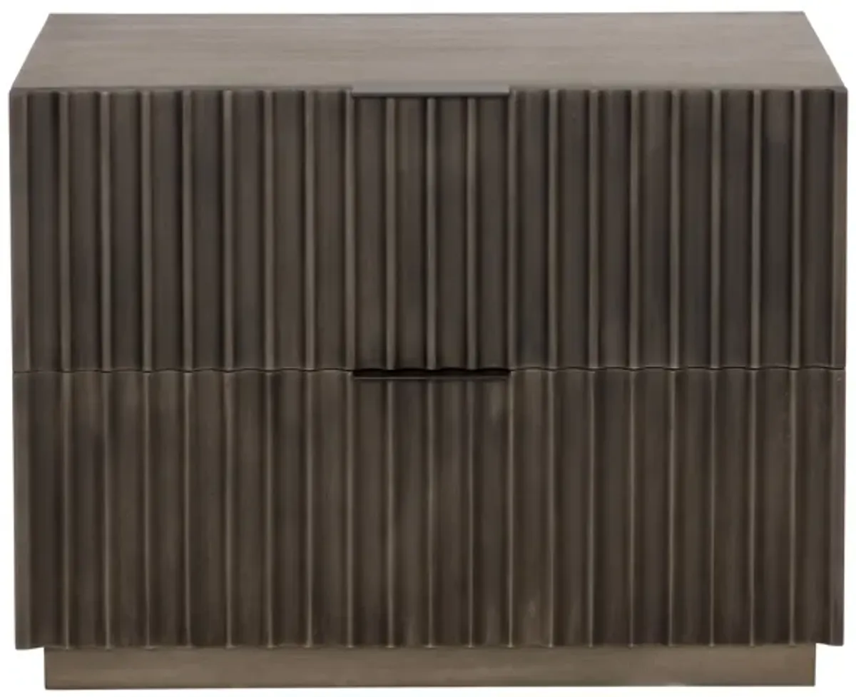 Carlin Taupe Nightstand