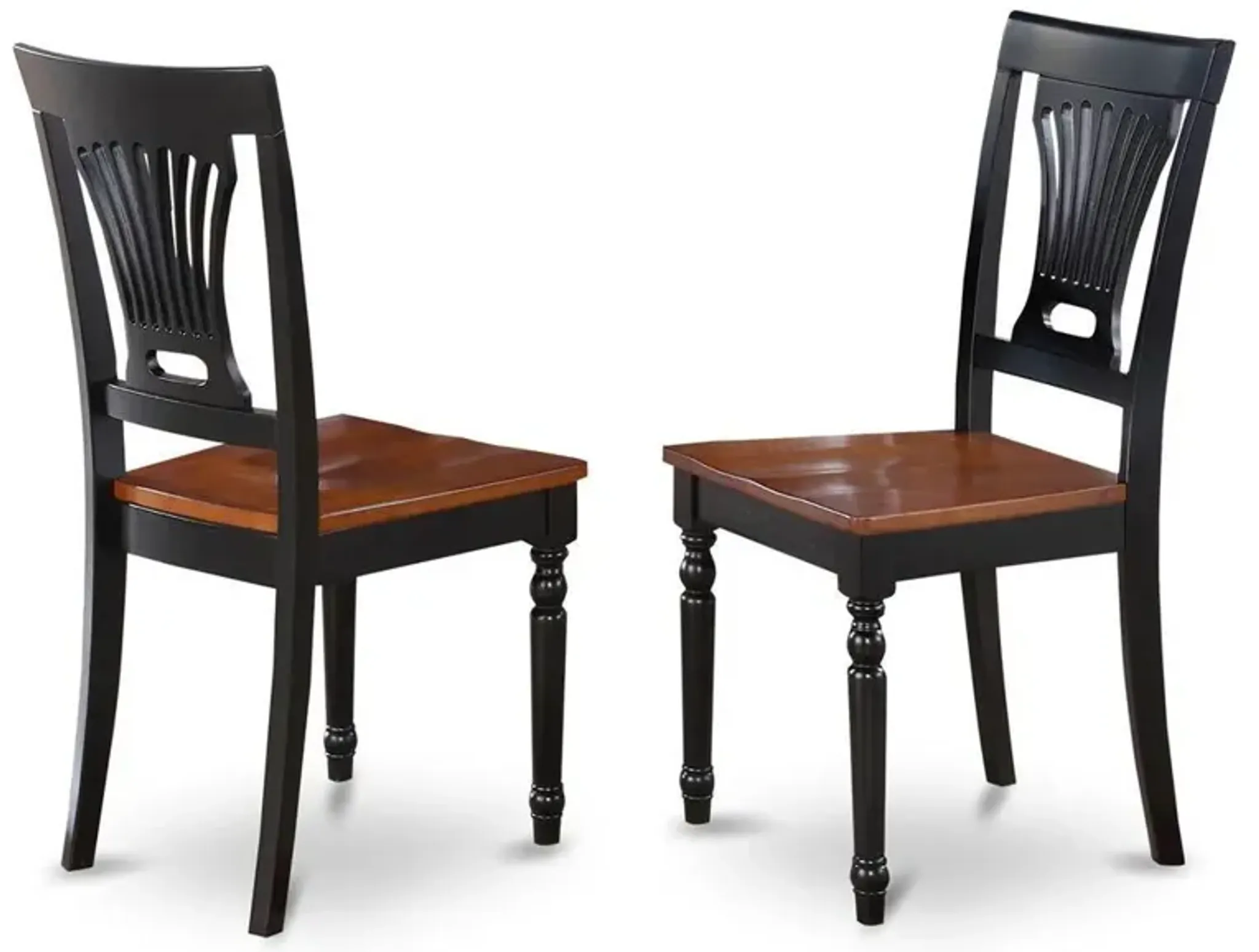 5 Pc Table Set Dining Table And 4 Wooden Dining Chairs Mathis Home ...