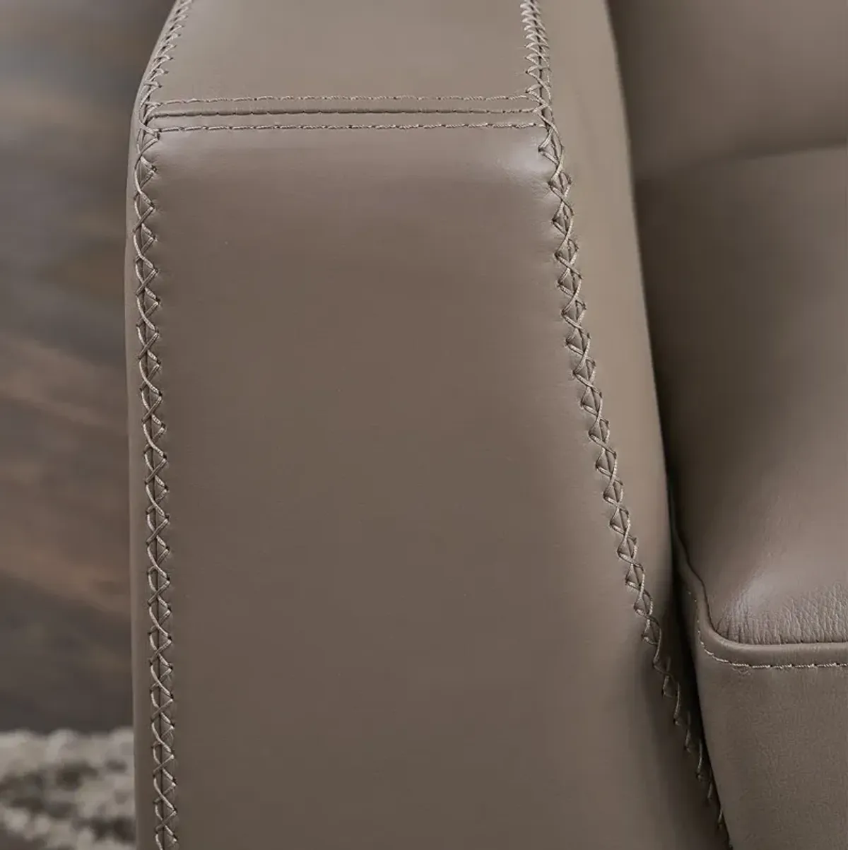 Soma Top Grain Leather Loveseat