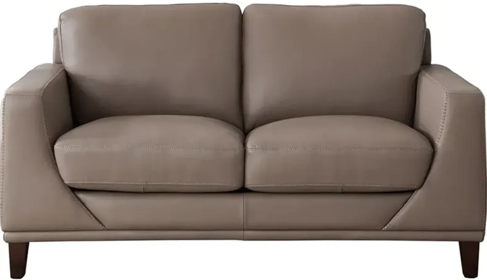 Soma Top Grain Leather Loveseat