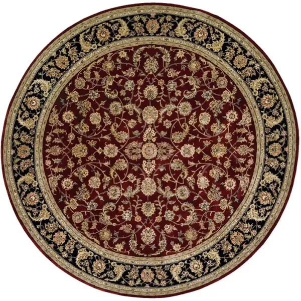 Nourison 2000 2002 Burgundy 6' x Round Rug