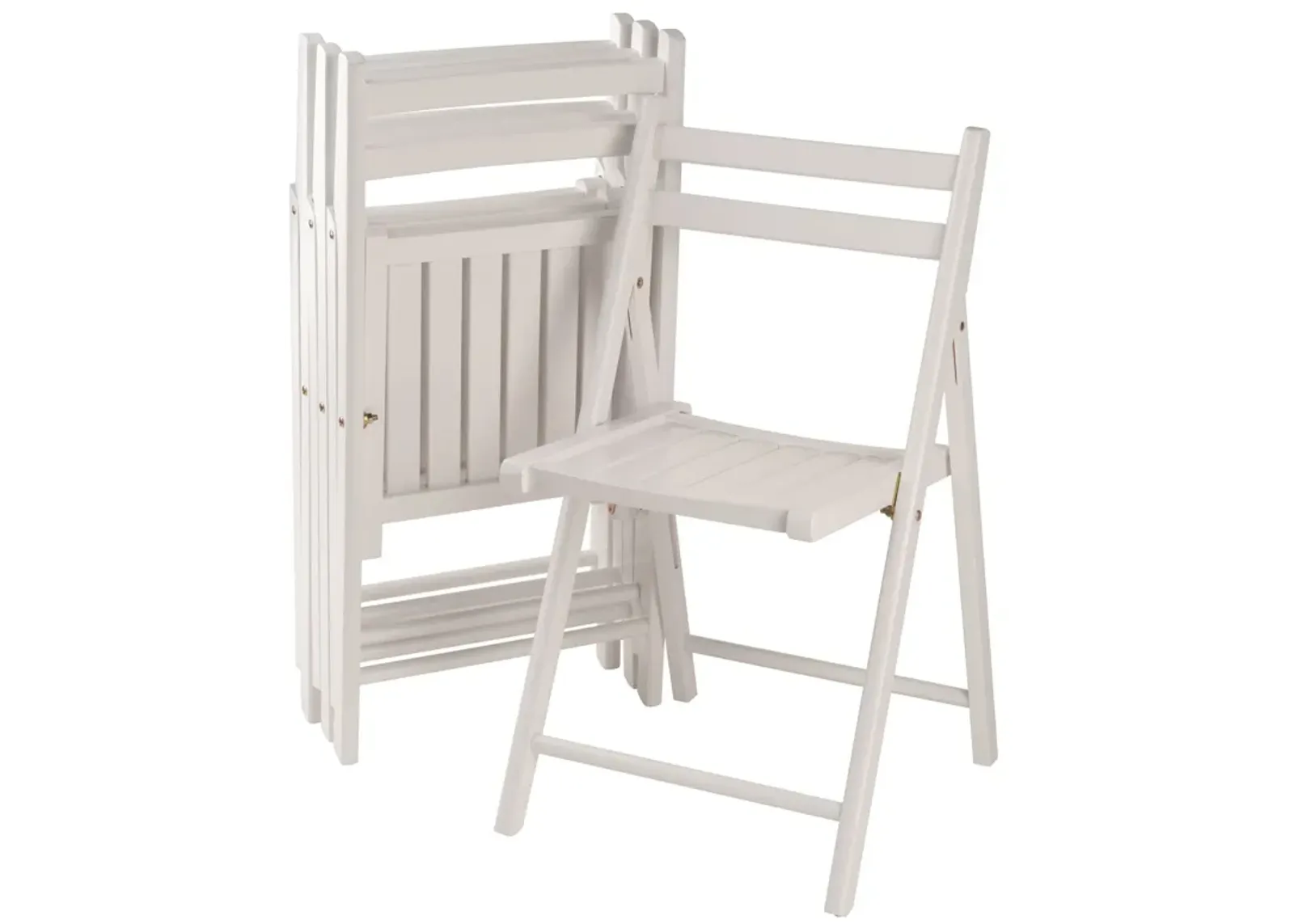 Robin 4-Pc Folding Chair Set, White