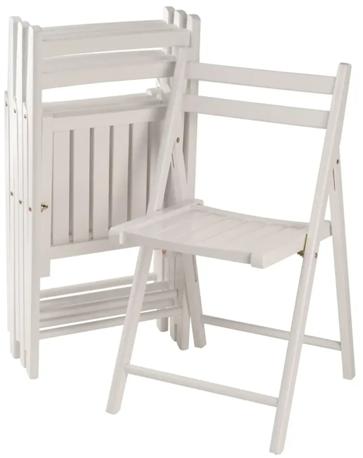 Robin 4-Pc Folding Chair Set, White