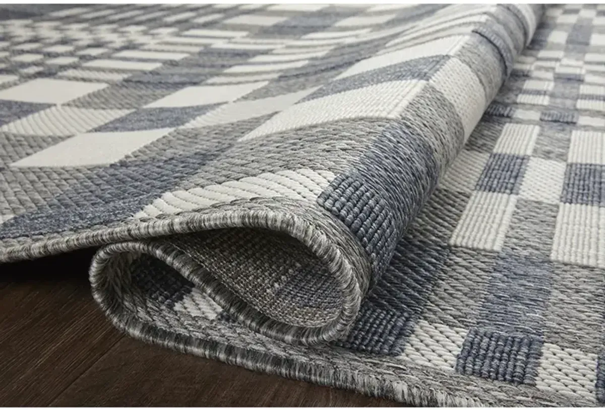 Rainier Ivory/Denim 9'2" x 12'2" Rug