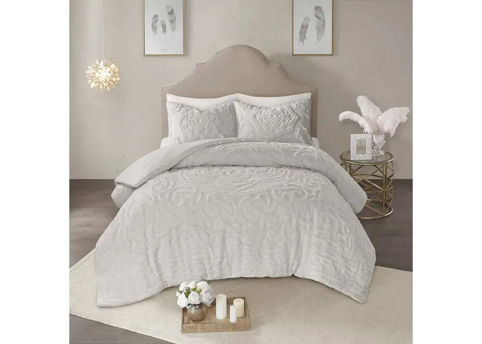 Belen Kox Tufted Cotton Comforter Set, Belen Kox