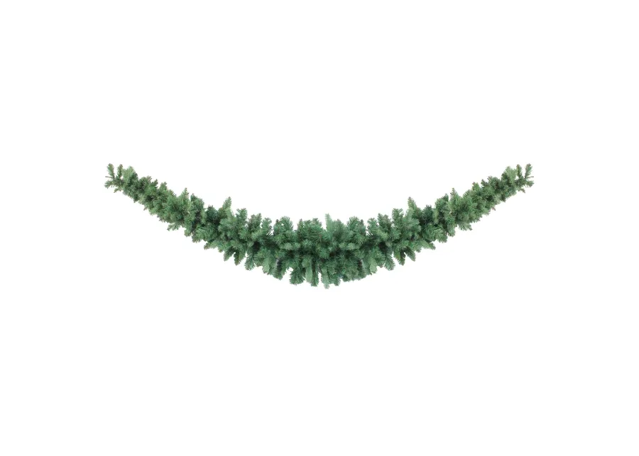 7' Green Coniferous Mixed Pine Artificial Christmas Swag - Unlit