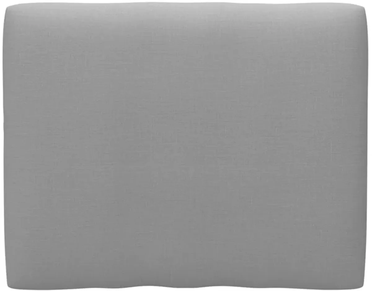 vidaXL Pallet Sofa Cushion Gray 19.7"x15.7"x4.7"